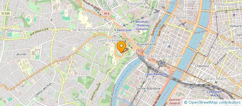 localisation de l'entreprise LE CLOS CALADOIS  LYON