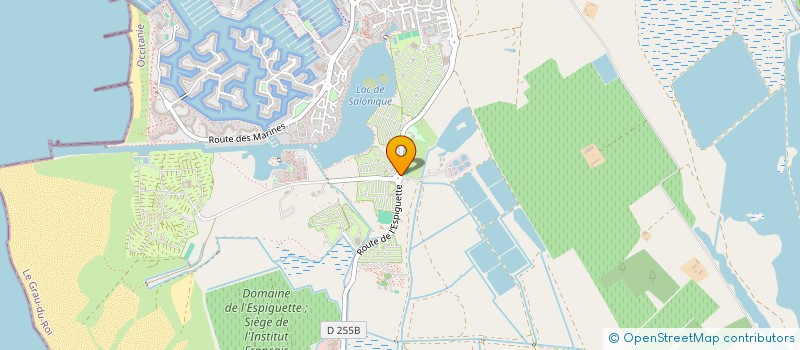 localisation de l'entreprise LE CLOS CAMARGUAIS  LE GRAU-DU-ROI