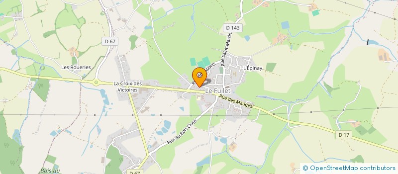 localisation de l'entreprise LE CLOS CAPELLO  BEAUPREAU-EN-MAUGES