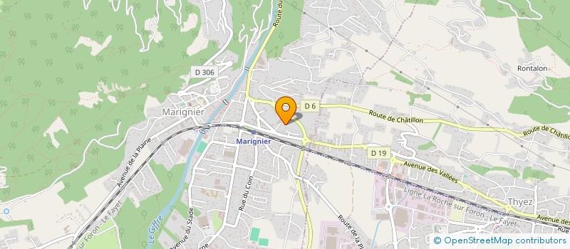 localisation de l'entreprise LE CLOS CASAI  MARIGNIER