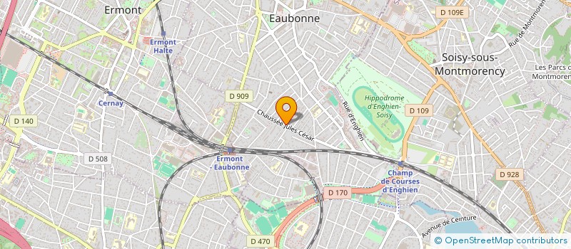 localisation de l'entreprise LE CLOS CESAR à EAUBONNE