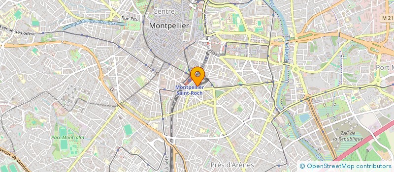 localisation de l'entreprise LE CLOS CHEZ MICHEL à MONTPELLIER