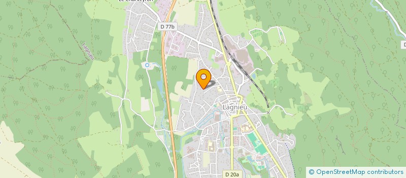 localisation de l'entreprise LE CLOS COTON  LAGNIEU