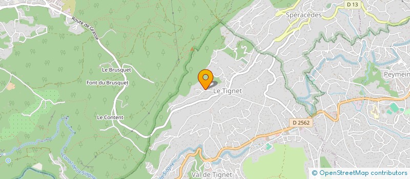 localisation de l'entreprise LE CLOS COURCHE à LE TIGNET