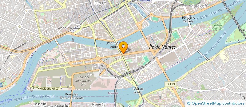 localisation de l'entreprise LE CLOS COURTILS à NANTES