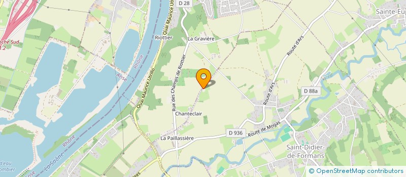 localisation de l'entreprise LE CLOS D'AIMES  SAINT-DIDIER-DE-FORMANS