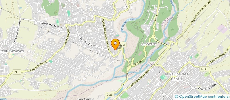 localisation de l'entreprise LE CLOS D'ANATHE  SAINT-LOUIS