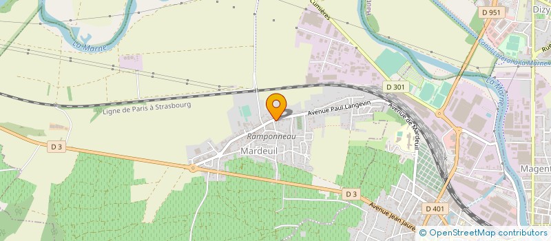 localisation de l'entreprise LE CLOS D'EMILE  MARDEUIL