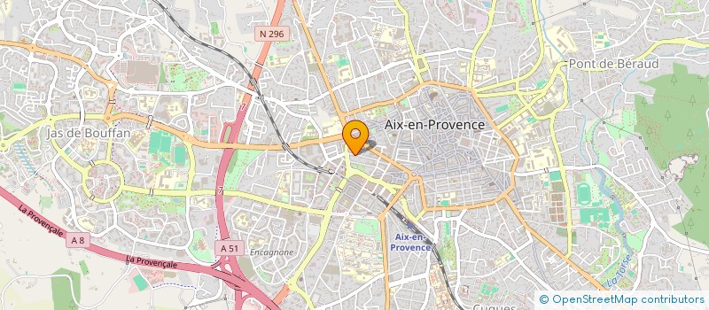 localisation de l'entreprise LE CLOS D'IRMA MOREAU à AIX-EN-PROVENCE