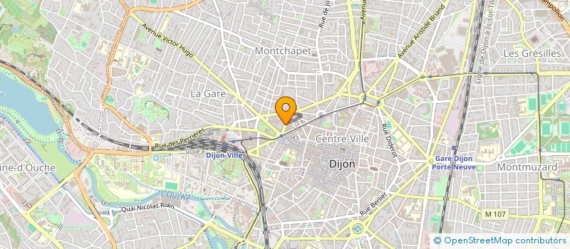 localisation de l'entreprise LE CLOS DARCY à DIJON