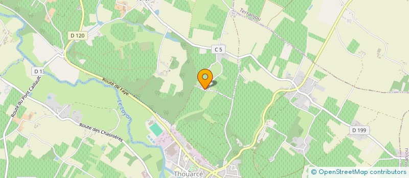 localisation de l'entreprise LE CLOS DE BELIGNE à BELLEVIGNE-EN-LAYON