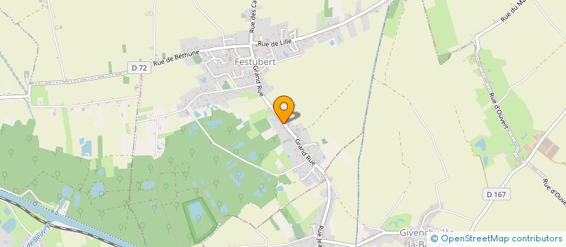 localisation de l'entreprise LE CLOS DE-BUCOIT  BETHUNE