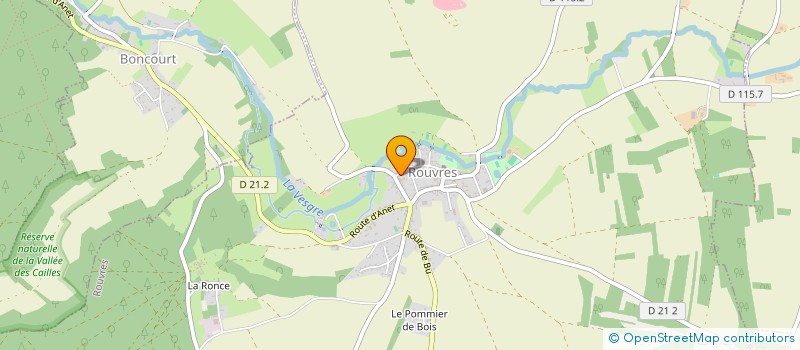 localisation de l'entreprise LE CLOS DE CALATRAVA à ROUVRES