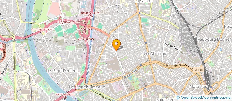 localisation de l'entreprise LE CLOS DE CAMMAS à TOULOUSE