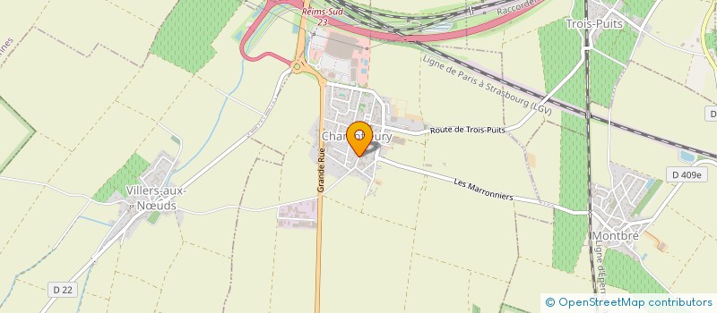 localisation de l'entreprise LE CLOS DE CHAMPFLEURY  CHAMPFLEURY