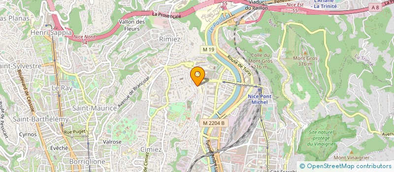 localisation de l'entreprise LE CLOS DE CIMIEZ à NICE
