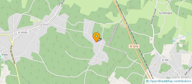 localisation de l'entreprise LE CLOS DE GAPENNE  JAU-DIGNAC-ET-LOIRAC