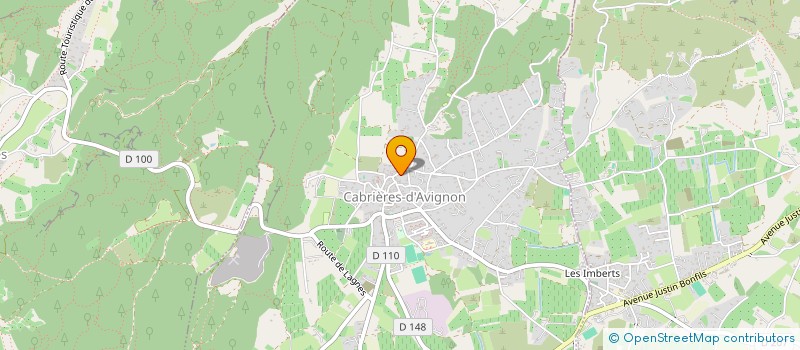 localisation de l'entreprise LE CLOS DE GORDES  CABRIERES-D'AVIGNON