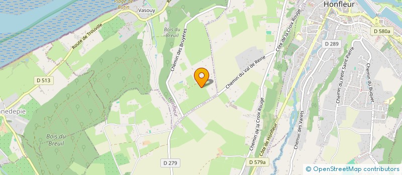 localisation de l'entreprise LE CLOS DE GRACE à HONFLEUR