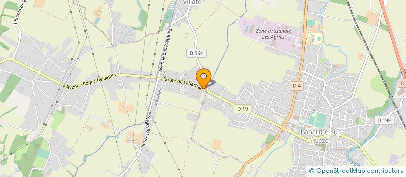 localisation de l'entreprise LE CLOS DE JEANNETTE  VILLATE