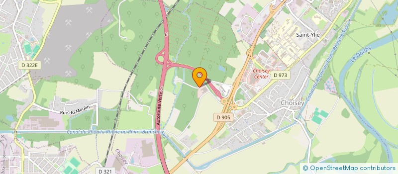 localisation de l'entreprise LE CLOS DE JOUHE  JOUHE