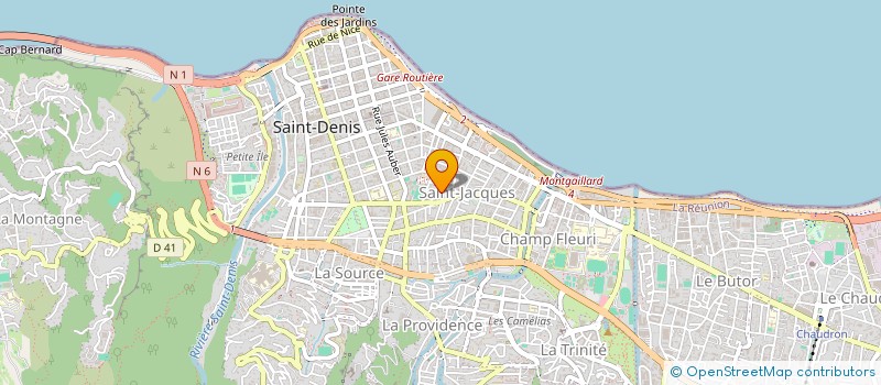 localisation de l'entreprise LE CLOS DE L'AVENIR à SAINT-DENIS