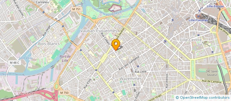 localisation de l'entreprise LE CLOS DE L'ECOLE  LILLE