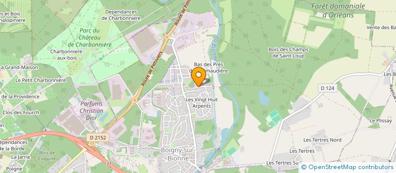 localisation de l'entreprise LE CLOS DE L'EGLISE à BOIGNY-SUR-BIONNE