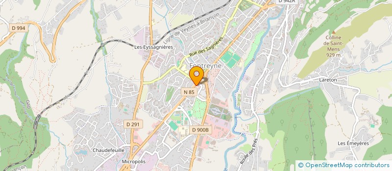 localisation de l'entreprise LE CLOS DE L ENDREVIE à GAP