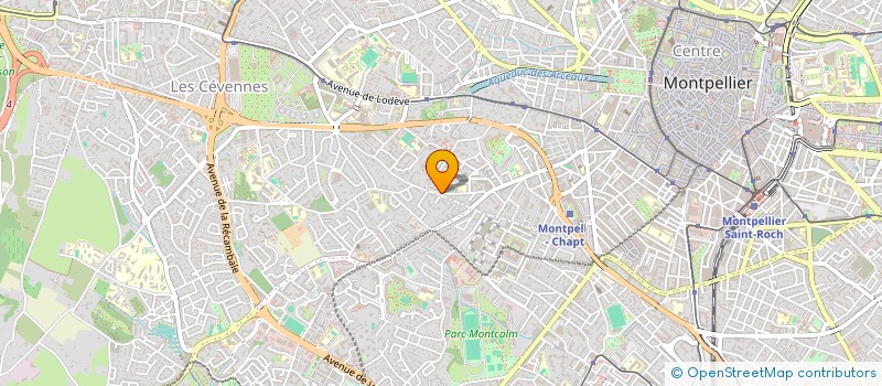 localisation de l'entreprise LE CLOS DE L'ETOILE à MONTPELLIER