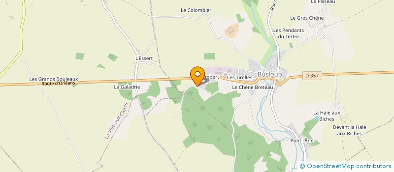 localisation de l'entreprise LE CLOS DE L HUYE  BUSLOUP