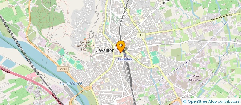 localisation de l'entreprise LE CLOS DE L'ORATOIRE  CAVAILLON