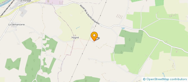 localisation de l'entreprise LE CLOS DE LA CHATELLERIE  MORANNES SUR SARTHE-DAUMERAY