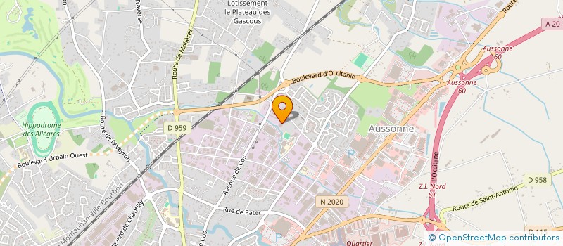 localisation de l'entreprise LE CLOS DE LA CHENERAIE  MONTAUBAN