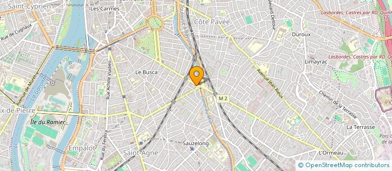 localisation de l'entreprise LE CLOS DE LA COLLEGIALE à TOULOUSE