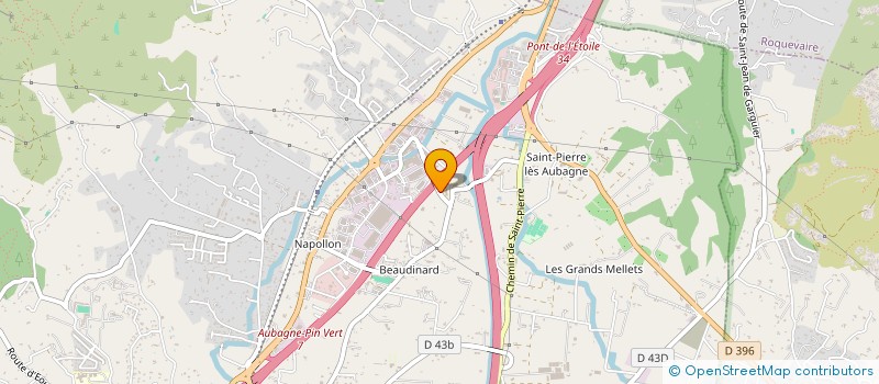 localisation de l'entreprise LE CLOS DE LA FONSE à AUBAGNE