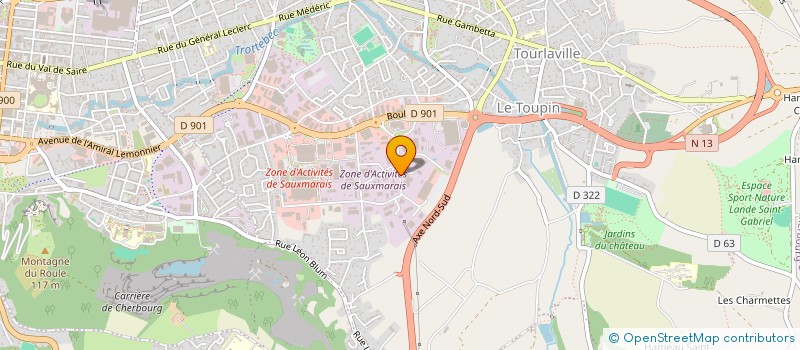 localisation de l'entreprise LE CLOS DE LA HAIE à CHERBOURG-EN-COTENTIN