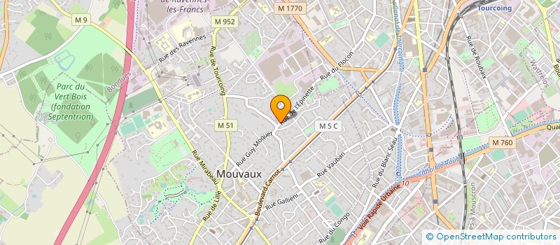 localisation de l'entreprise LE CLOS DE LA HETRAIE à MOUVAUX