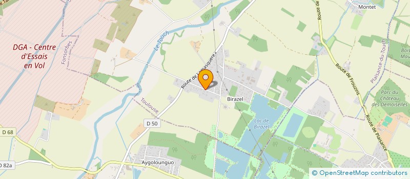 localisation de l'entreprise LE CLOS DE LA MARNIERE  PLAISANCE-DU-TOUCH