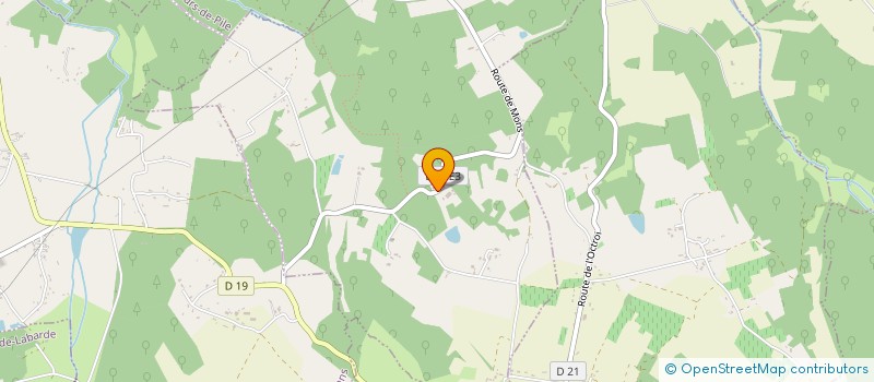 localisation de l'entreprise LE CLOS DE LA RAJADE  COURS-DE-PILE