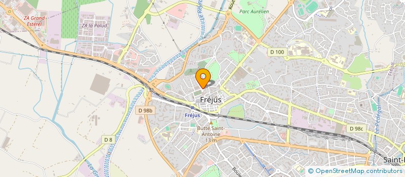 localisation de l'entreprise LE CLOS DE LA TOUR à FREJUS
