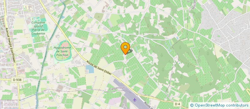 localisation de l'entreprise LE CLOS DE LABAT à CARPENTRAS