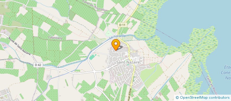 localisation de l'entreprise LE CLOS DE MAI  SAINT-NAZAIRE