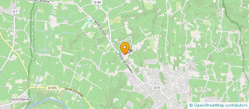 localisation de l'entreprise LE CLOS DE MAURAY  VAISON-LA-ROMAINE