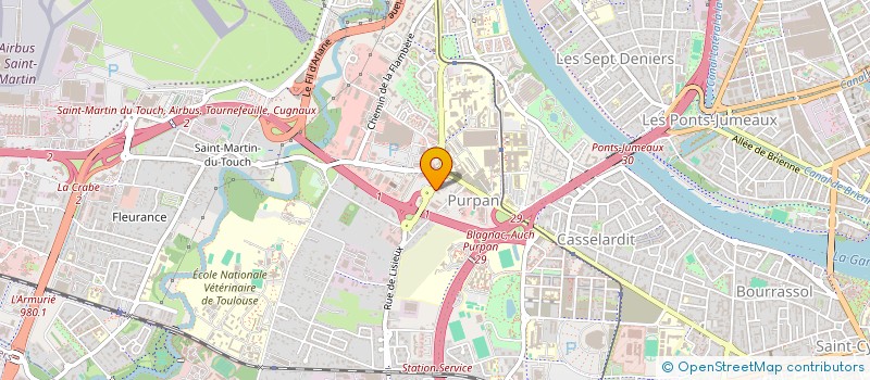 localisation de l'entreprise LE CLOS DE NARRADE à TOULOUSE