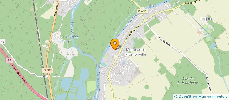 localisation de l'entreprise LE CLOS DE NONVILLE  NONVILLE