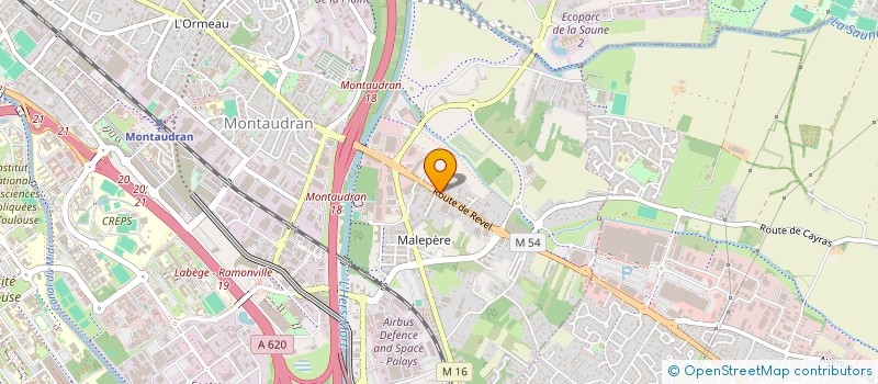 localisation de l'entreprise LE CLOS DE RAYNAL  TOULOUSE
