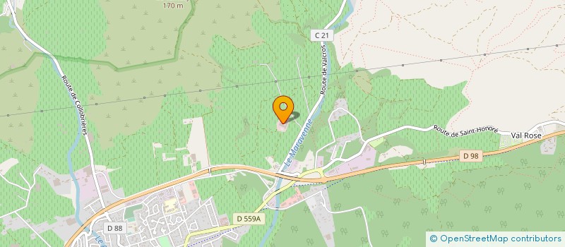 localisation de l'entreprise LE CLOS DE SAINT CLAIR à LA LONDE LES MAURES