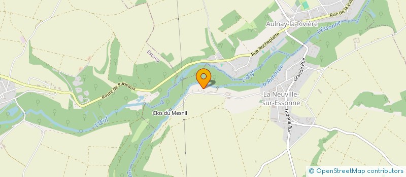 localisation de l'entreprise LE CLOS DE SAINT SULPICE  LA NEUVILLE-SUR-ESSONNE