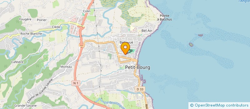 localisation de l'entreprise LE CLOS DE TABANON  PETIT-BOURG